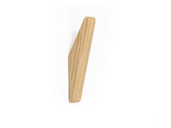 Natural Coat Hooks GATIS Decorative Wall Mounted Pegs Modern Coat Rack Wooden Towel Hanger Oak Wood Wall Storage DIY Clothes Hanger Etsy