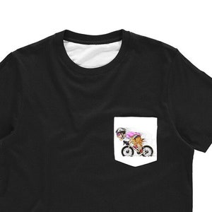 Cycling Classic Sublimation Pocket T-Shirt // For the Sake of Speed // Casual Tee