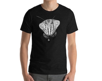 Praying Mantis Shirt // Insect T-shirt  // Custom design tee