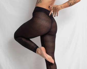 See Through Leggings - Etsy