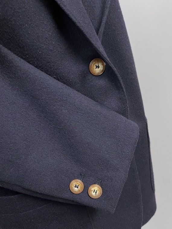 Navy Wool Cashmere Blazer main image 1