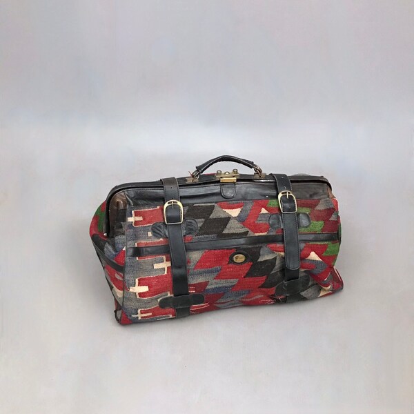 Vintage Carpet Bag Etsy