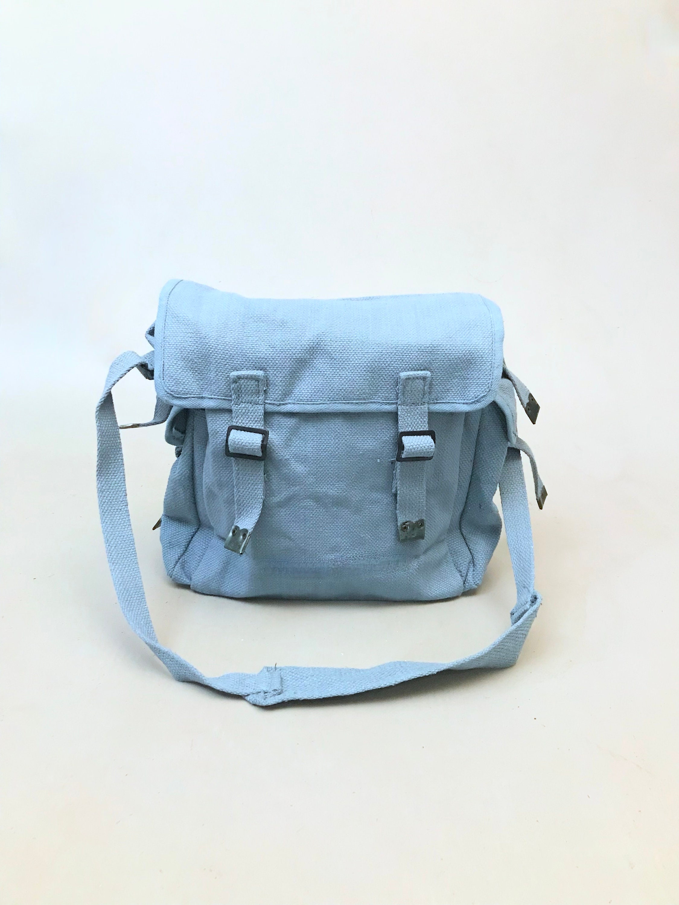 Vintage but New 1980s Cotton Canvas Satchel Bag Cross Body Messenger Bag Etsy Ireland