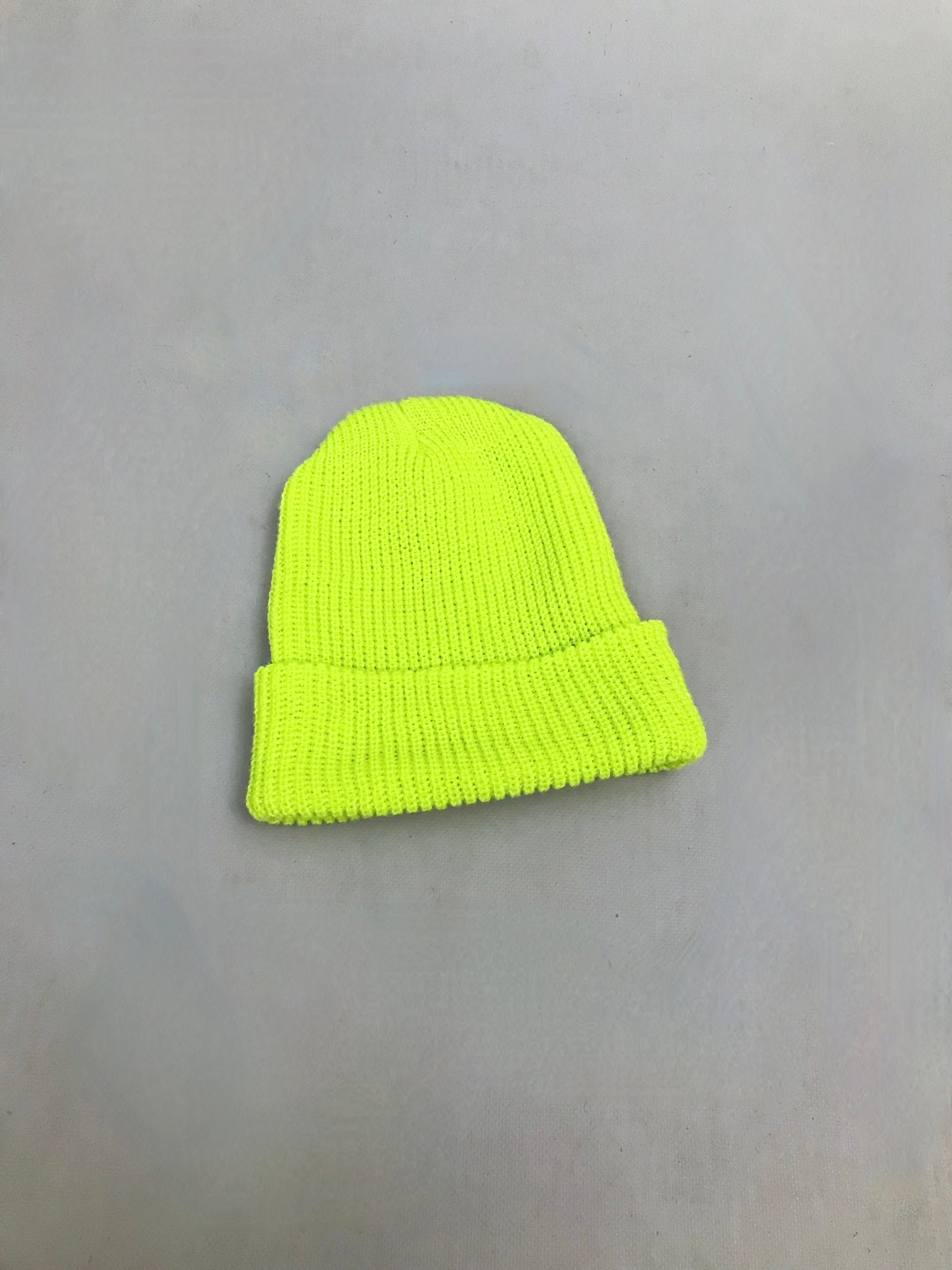 Neon Yellow Louis Vuitton Beanie