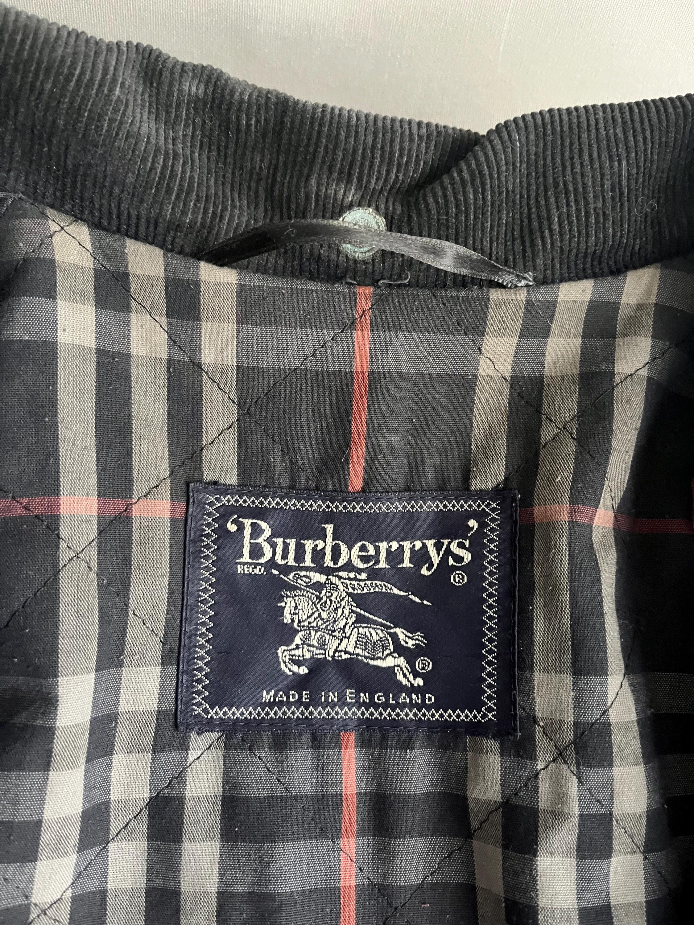 1990s Vintage Wax Hunting Jacket by Burberry