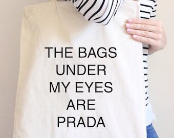 Fun Tote Bag, Slogan Tote Bag, Tote Bag, Canvas Bag, Canvas Tote Bag, Natural Canvas Tote Bag, Bag for Shopping