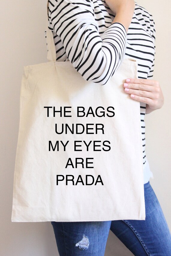 My Other Bags Are Prada Graphic Tote