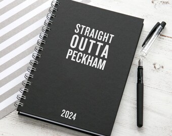 Straight Outta Compton Hometown Diary - 2024 Planner - 2024 Weekly Planner - Planner - Personalised Planner - 2024 Diary