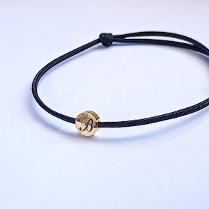 Pulsera grabada para hombre personalizada Pulsera de cuerda de navegación impermeable Pulsera de cuerda personalizada imagen 4