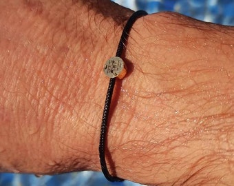 Braccialetto Uomo Inciso Personalizzato Impermeabile Nautico Regalo per Lui