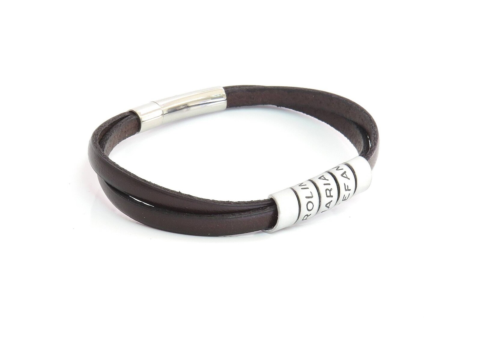 Mens Personalized Bracelet Engraved Bracelet for Men Etsy