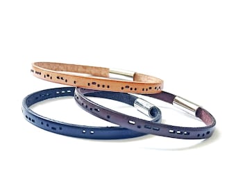 Pulsera de código Morse, Código morse personalizado,, Regalo de código Morse, Pulsera personalizada, Pulsera de brazalete personalizado