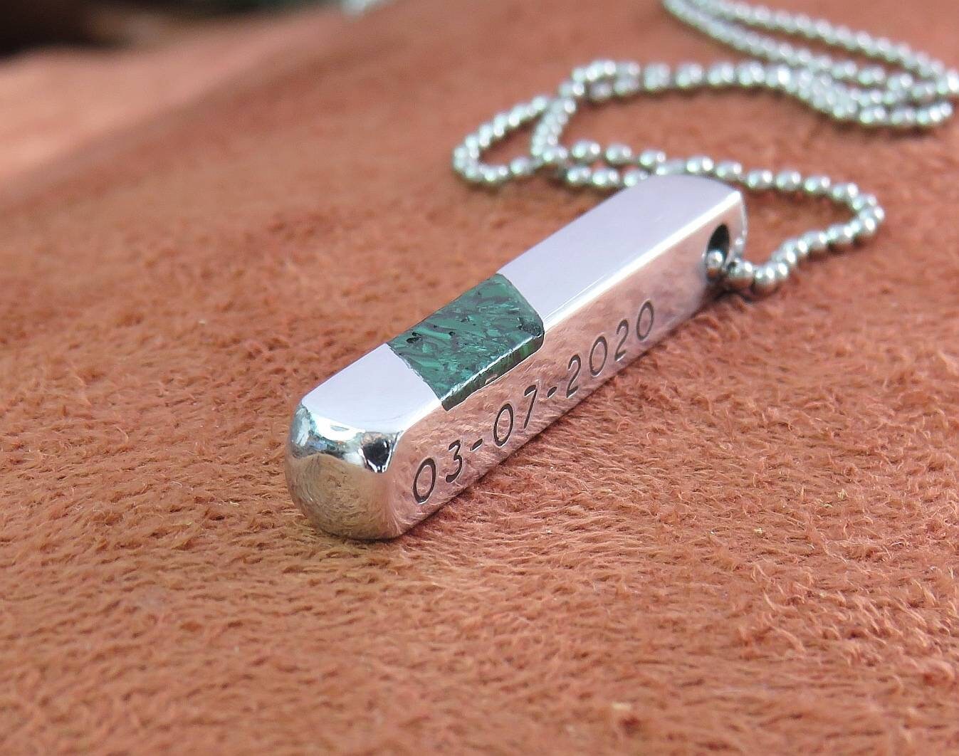 Personalized Necklace for Men Custom Bar Necklace With Name Etsy
