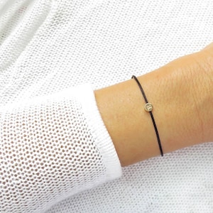 Pulsera de cuerda de la amistad Pulsera de la amistad con nombre Conjunto de pulseras de la amistad
