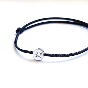 Benutzerdefinierte Herren Armband mit Gravur Wasserdicht Segel Seil Armband Personalisierte Seil Armband Bild 3