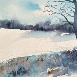 Snowy Day print