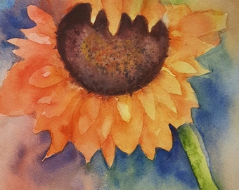 Sunflower Greeting Card