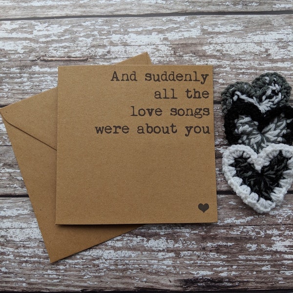 Valentines, valentines card, card for him, card for her, card for girlfriend, card for boyfriend, love card, anniversary card