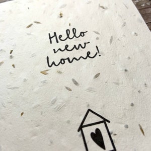 Seed new home card, Plantable new home card imagem 6