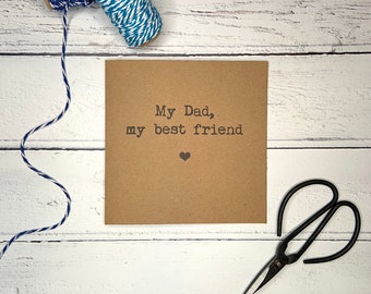 Fathers day card, Dad birthday card