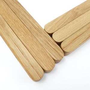 Oak Kitchen door handles, Solid oak handles, Wardrobe handles, kitchen handles, Ikea handles, Long wardrobe handles, drawer handles, Knobs