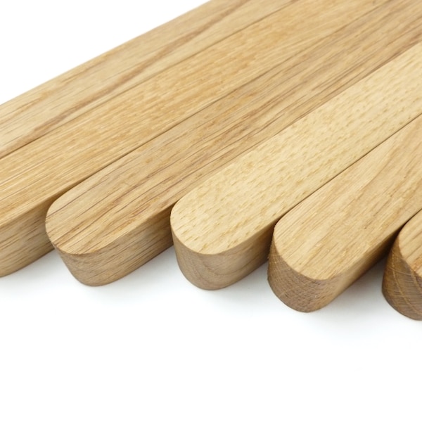 poignées pour armoire, poignées SOLID OAK, poignées de garde-robe, poignées de cuisine, poignée de porte, poignées Ikea, poignées de garde-robe longues, poignées de tiroir