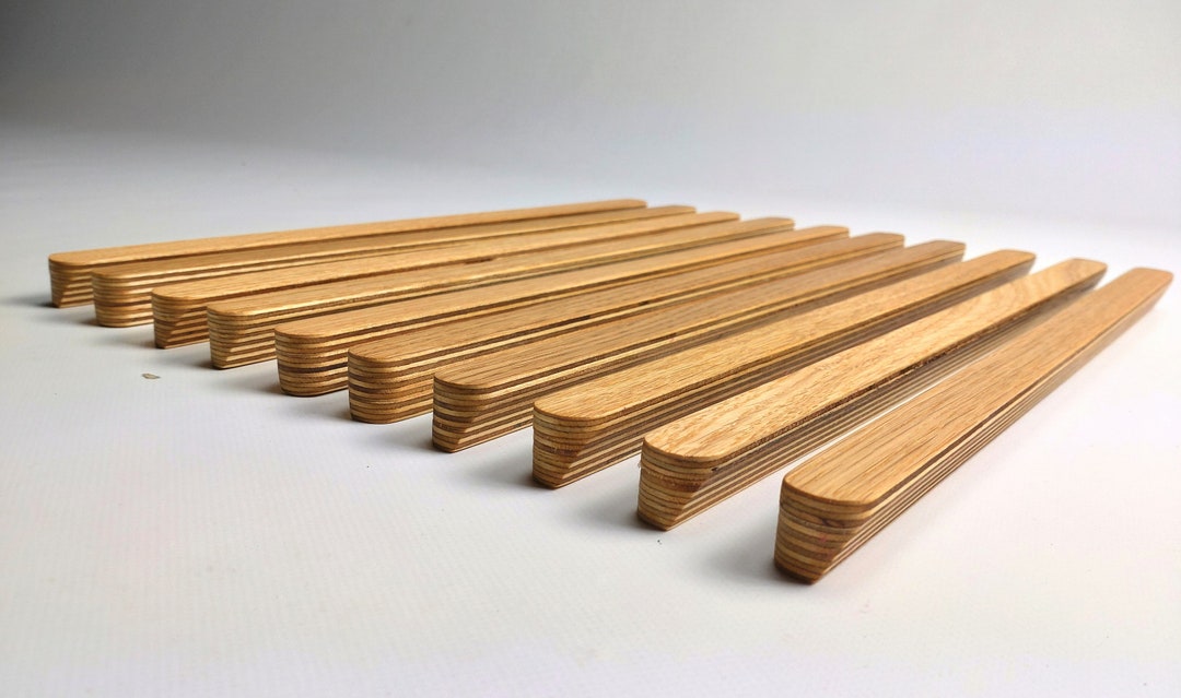 Door Handles, Drawer Handles, Handles OAK VENEER PLY, Handle