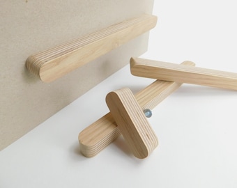 Oak handles, drawer handle, cabinet knob, Pale oak wardrobe handles, kitchen handles, Ikea handles, kitchen cabinet pull, long handles