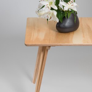 Mid Century Modern Home Office Desk – Customizable Birch Ply Computer Table image 12