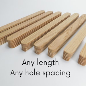 Wardrobe handles, Kitchen handles, Door handles, Wooden Handles, Oak veneer ply, Handles and Knobs, Drawer handles. Handles and pulls