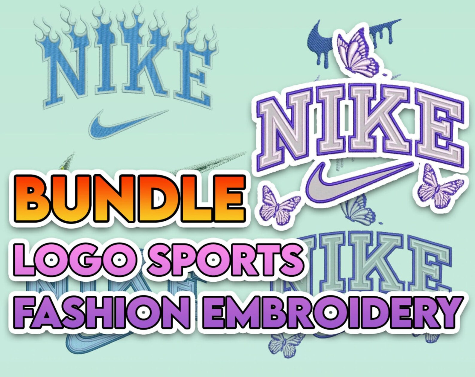 Brand Logo Machine Embroidery Designs Embroidery Design Etsy