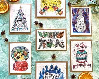 Tarjeta de flores silvestres plantables: Colección Uno