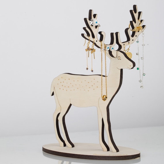 Deer jewellery stand deals