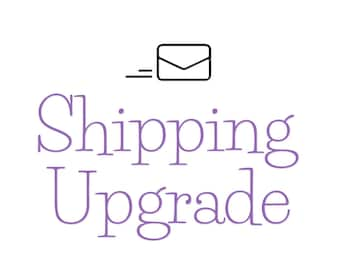 Shipping Upgrade for International & Domestic Orders