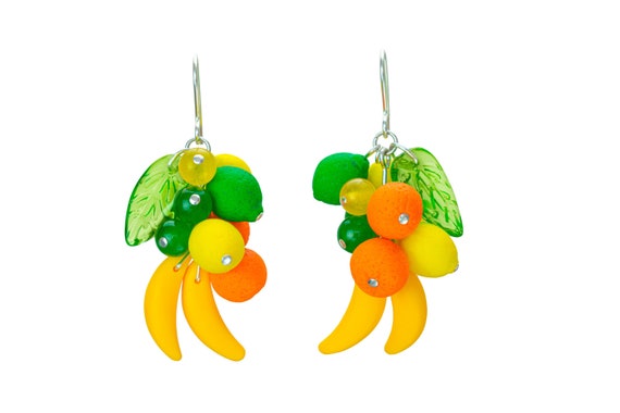 Fruit dangle deals earrings