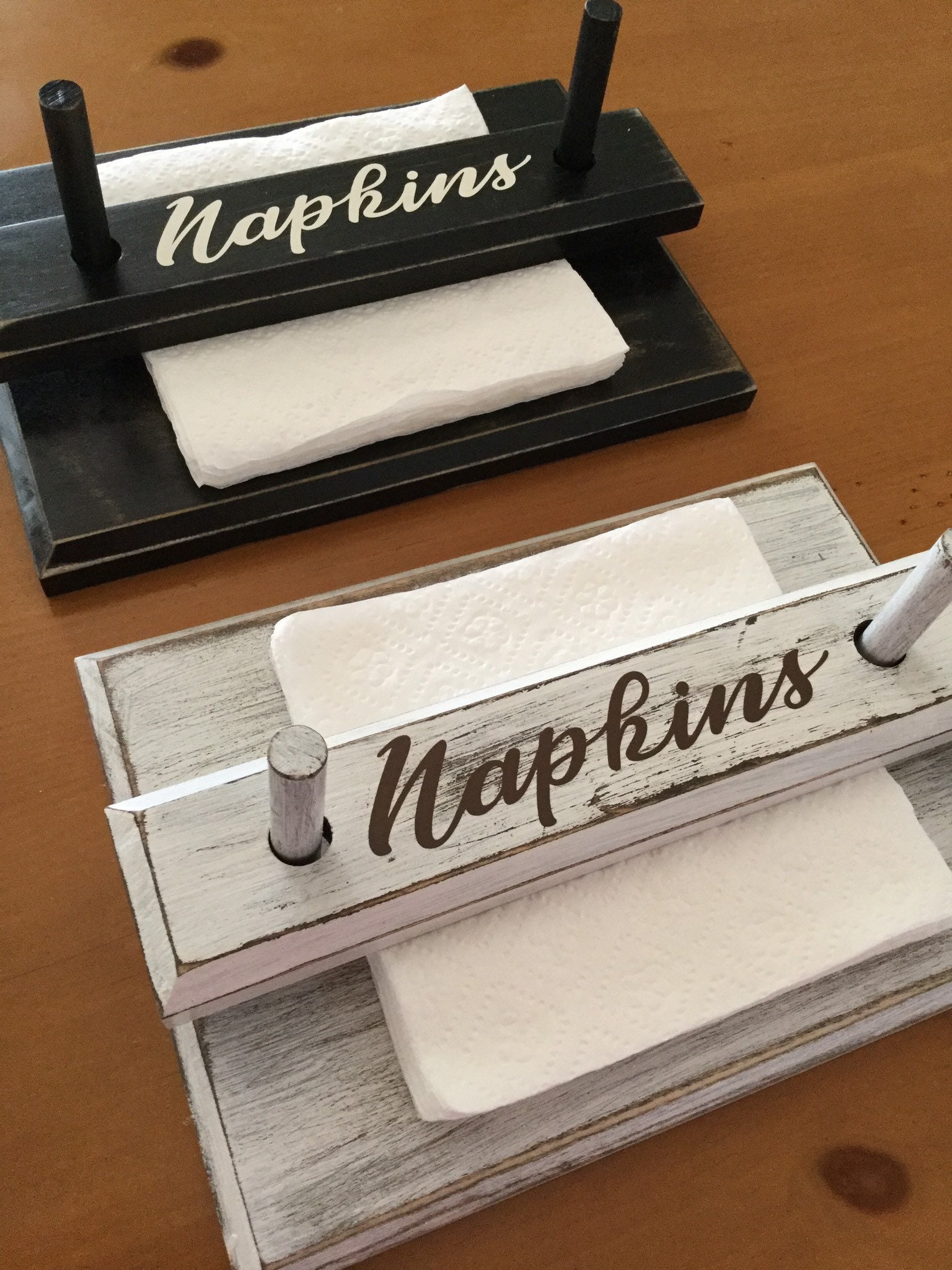 Table Top Napkin Holder Modern Farmhouse JP/'s Nothin But Pine