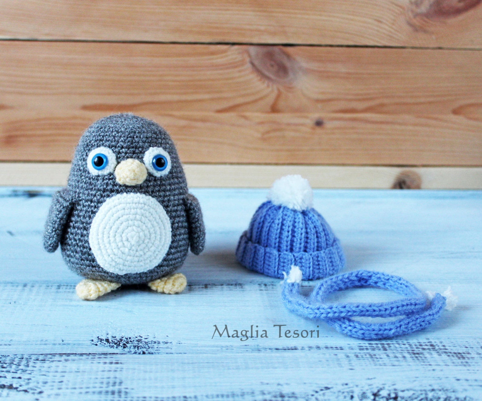 Häkeln Pinguin Amigurumi Tiere häkeln Vogel Amigurumi Puppe Etsy