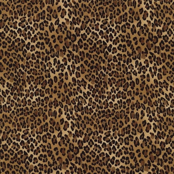 Tiny Leopard - Timeless Treasures Fabrics