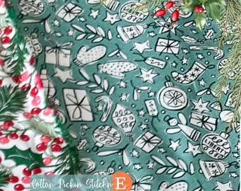 Liberty Fabrics - Festive Cheer - Season's Greetings - Riley Blake