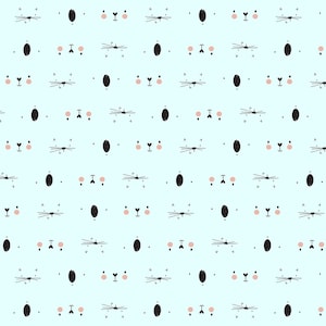 Wild Ones Peek Mint - RJR Studio - PER QUARTER METRE Wild Ones Peek Mint - RJR Studio - PER QUARTER METRE