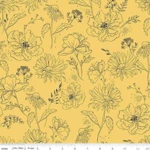 Honey Bee - Wildflowers  - Daisy - Riley Blake Designs