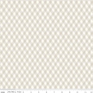 Könnte beinhalten: Ein weißer und beiger Gingham-Stoff mit einem sich wiederholenden Rautenmuster.