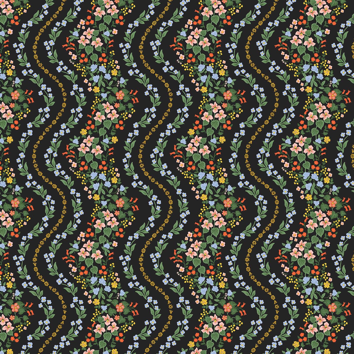 Rifle Paper Co. Dahlia Collection Wildwood Vines in Aubergine 100