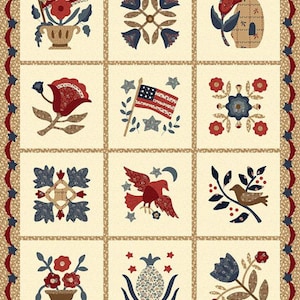 Riley Blake Designs -Seeds of Glory - Panel