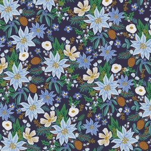 Holiday Classics II: Poinsettia Bouquet in Navy Holiday Classics II: Poinsettia Bouquet in Navy