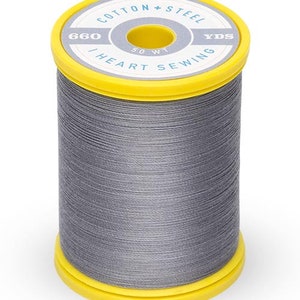 Sterling Sulky 100% Cotton Thread Spool, 50 Weight, 660 yards, Cotton and Steel thread, quilting thread, sewing thread