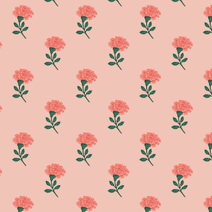Vintage Garden - Marisol - Pink - Metallic- Rifle Paper Co.