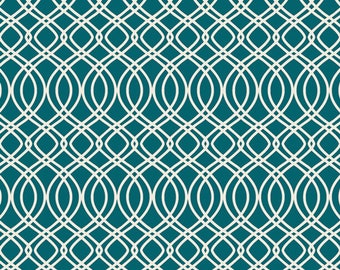 Art Gallery Fabricks Bloomsbury Collection, Knotted Trellis de Bari J., tejido de algodón acolchado de primera calidad, tejido de diseño