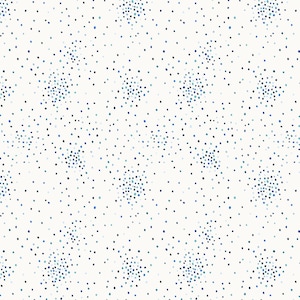 Dapple Dots-tyg indigo från RJ R:s Miniature Minis-koordinat för Tied with a Bow-kollektionen, quiltning, kläder, heminredning, bomullstyg