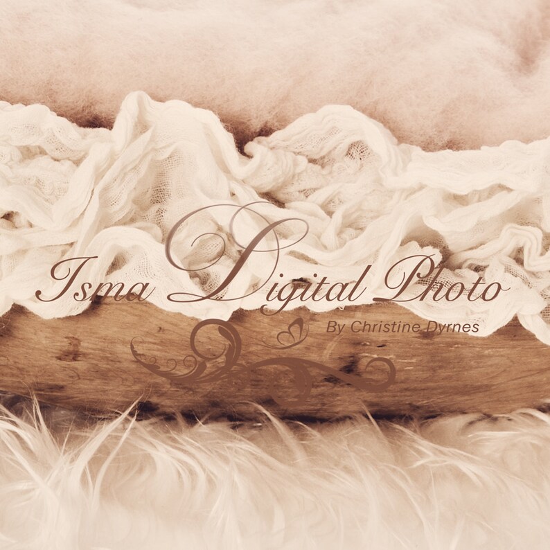 Prop Download Digital Newborn Photography studio Wooden barrels with fabric and wool